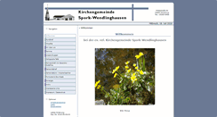 Desktop Screenshot of kirche-spork-wendlinghausen.de
